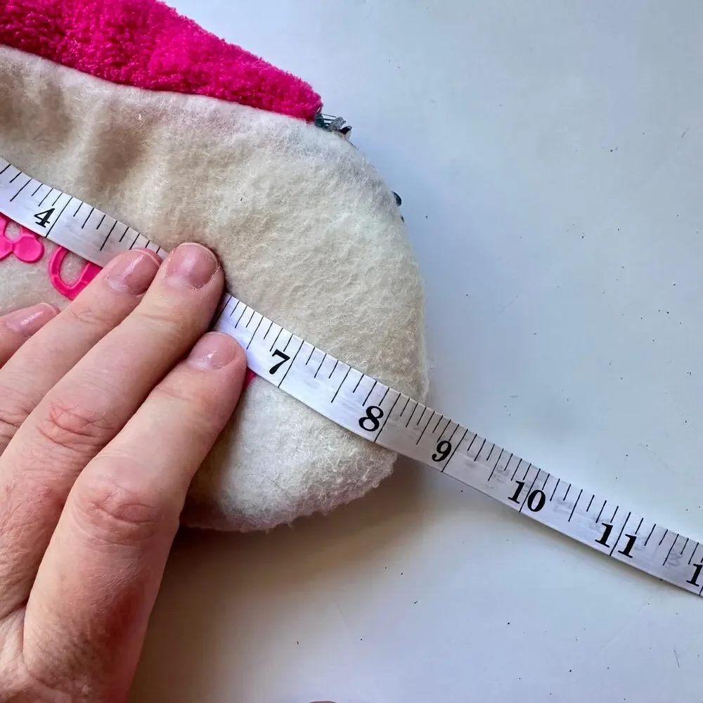 Limited Too Girls Sequin Animal Sherpa Lined Slippers